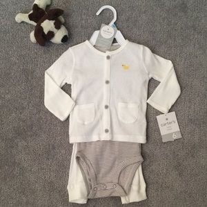 Carter’s 3 piece Set 6 months NWT